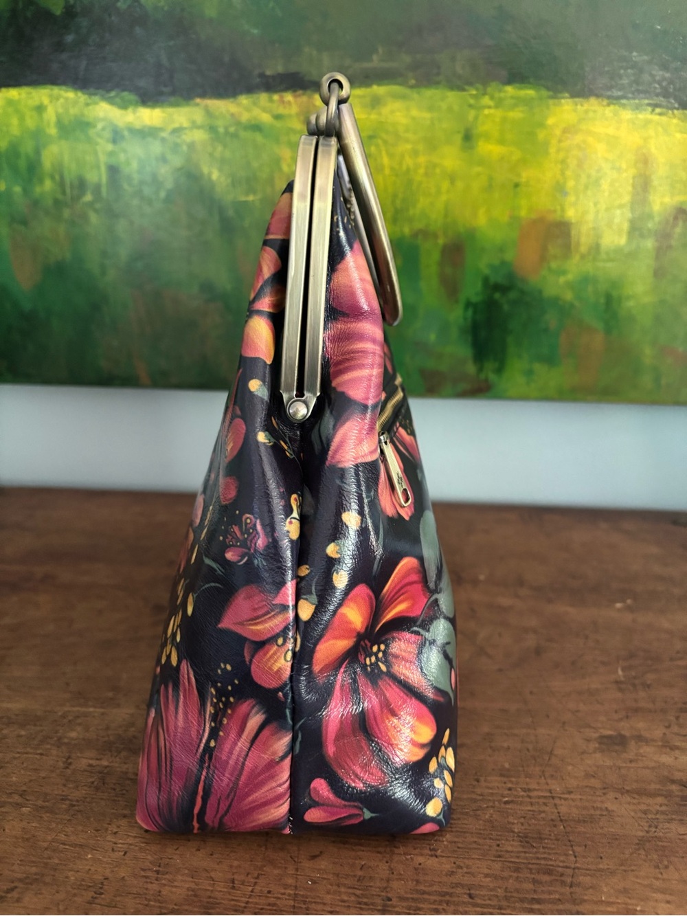 Patricia Nash 10th Anniversary Novella Frame Bag - Tropical Escape 🌸 Rare! - Picture 7 of 14
